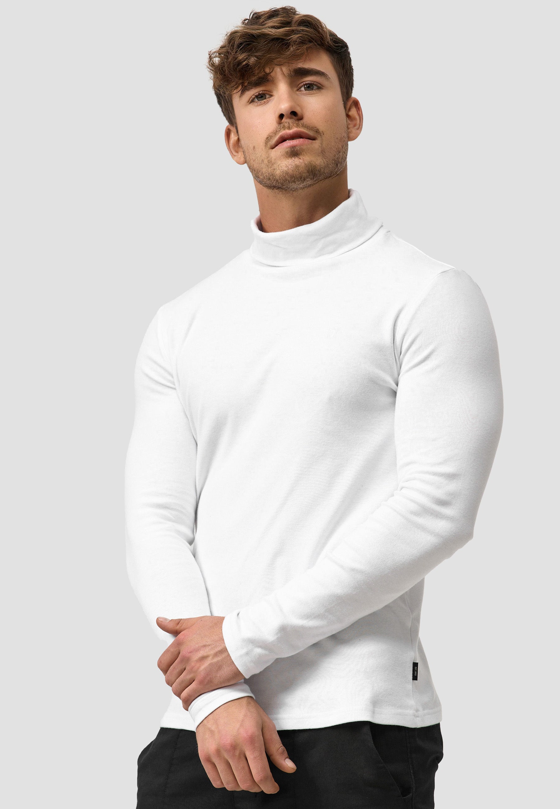 Langarmshirt Rollkragen Eagon Produktbild