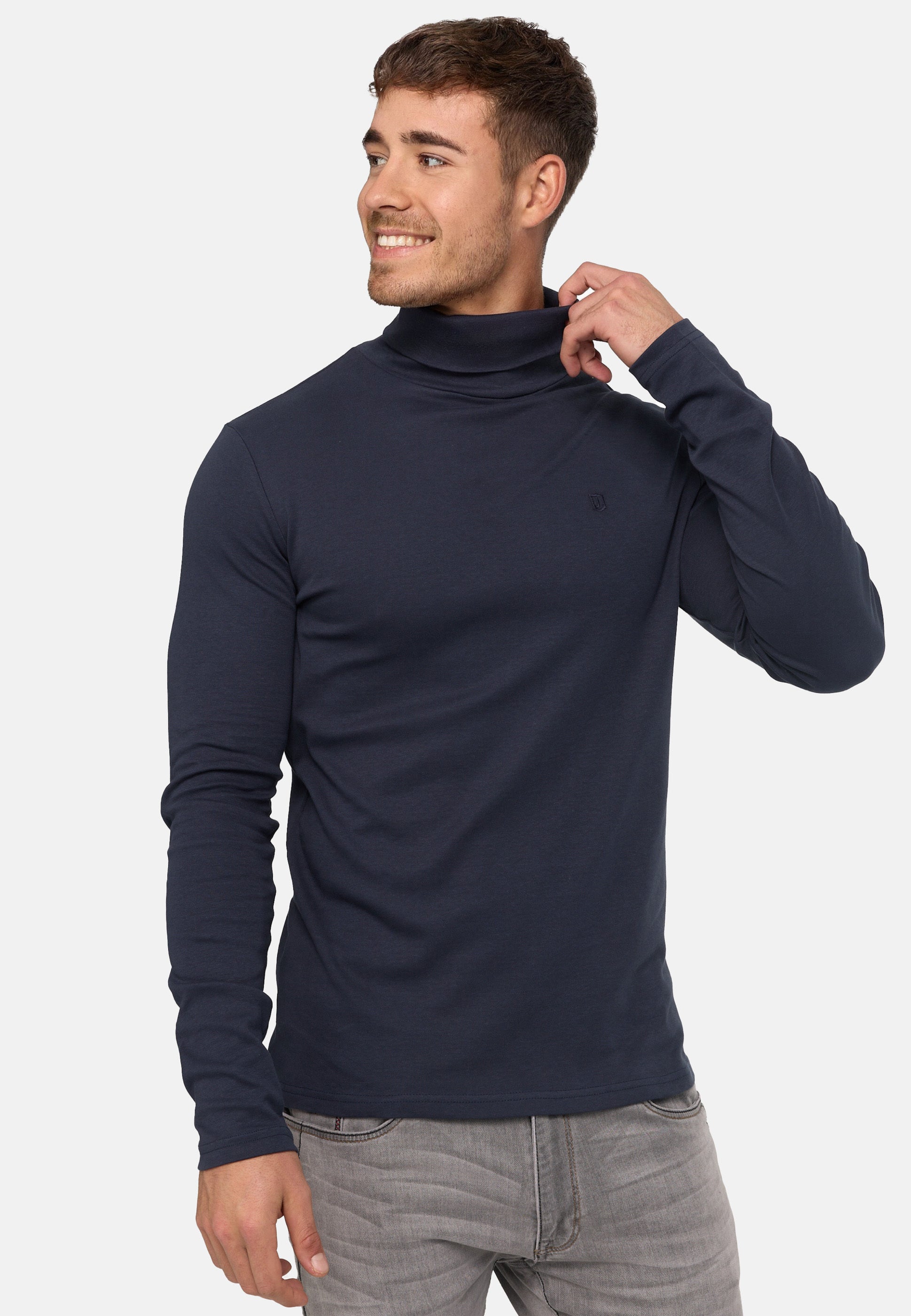 Langarmshirt Rollkragen Eagon Produktbild