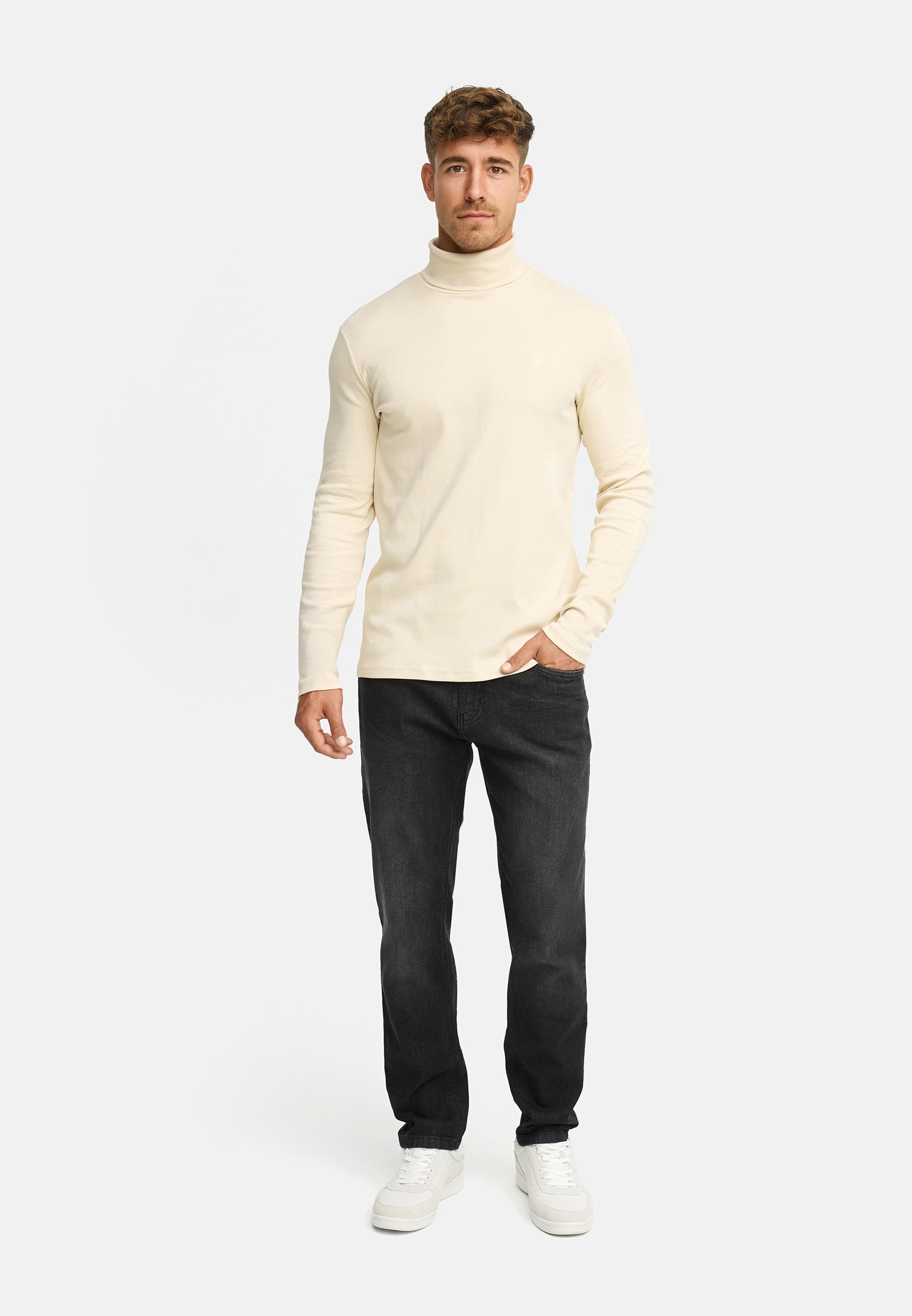 Langarmshirt Rollkragen Eagon Produktbild