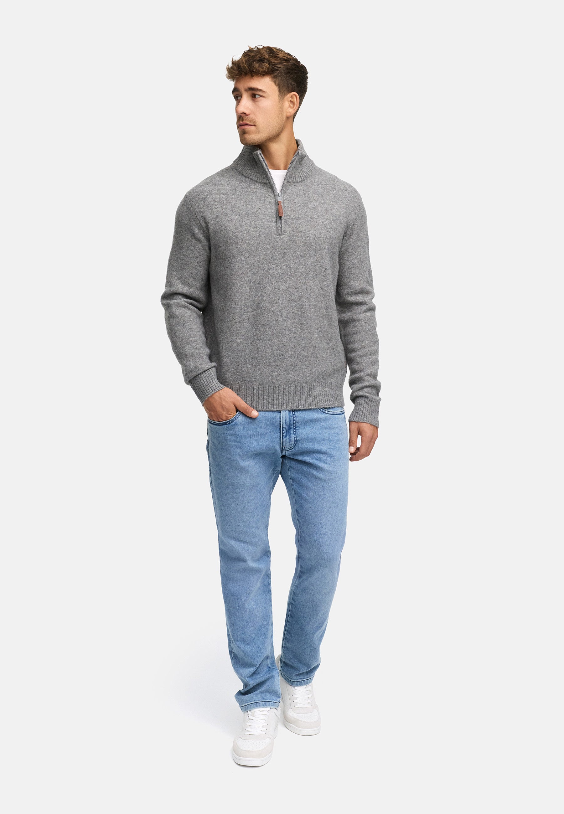 Strickpullover INTrax Half Zip Produktbild