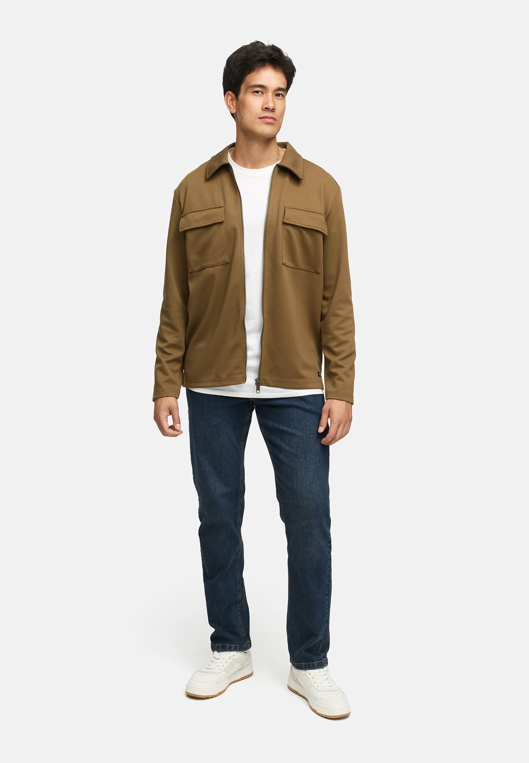 Hemd Langarm INNello Zip Shirt Produktbild