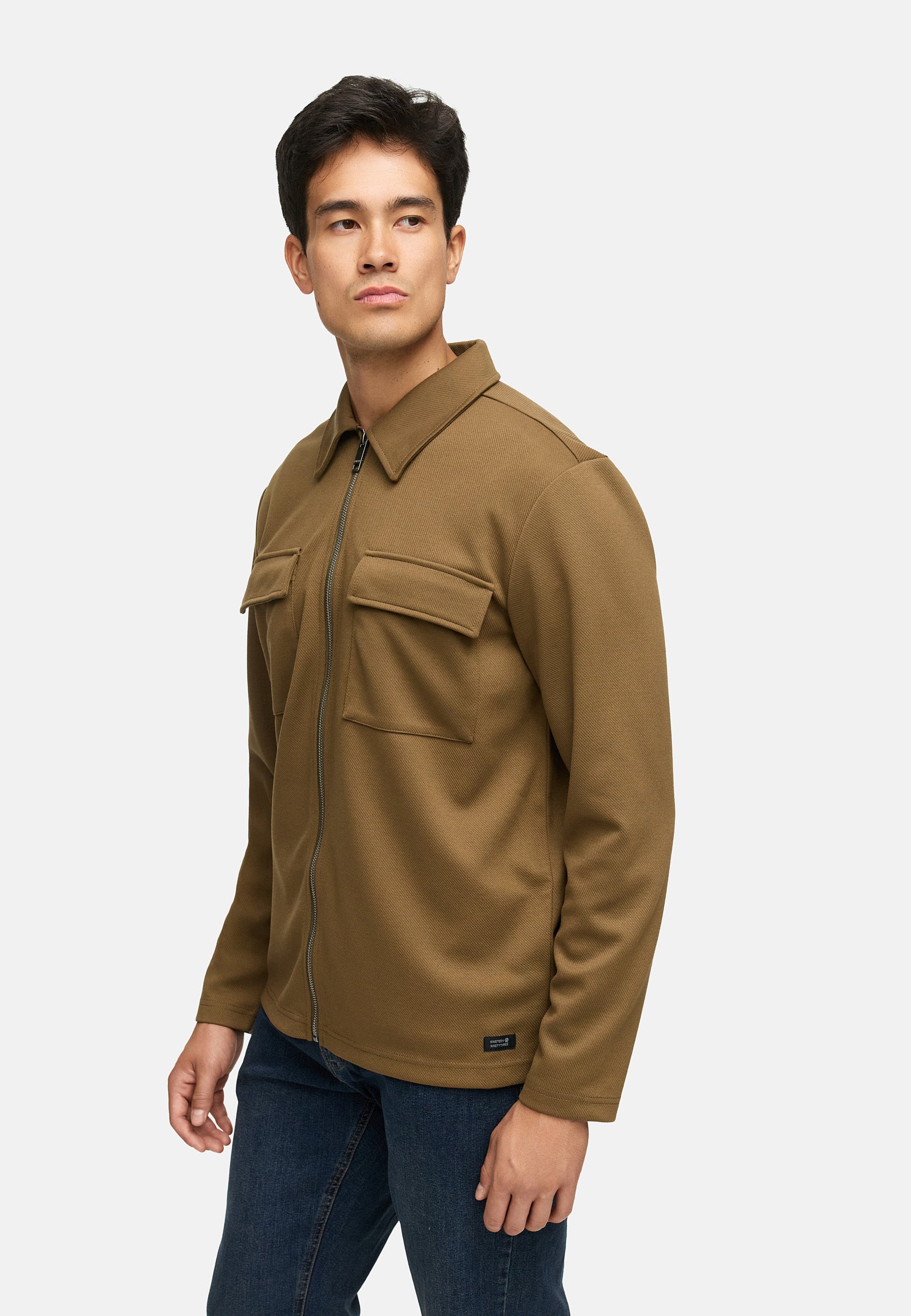 Hemd Langarm INNello Zip Shirt Produktbild
