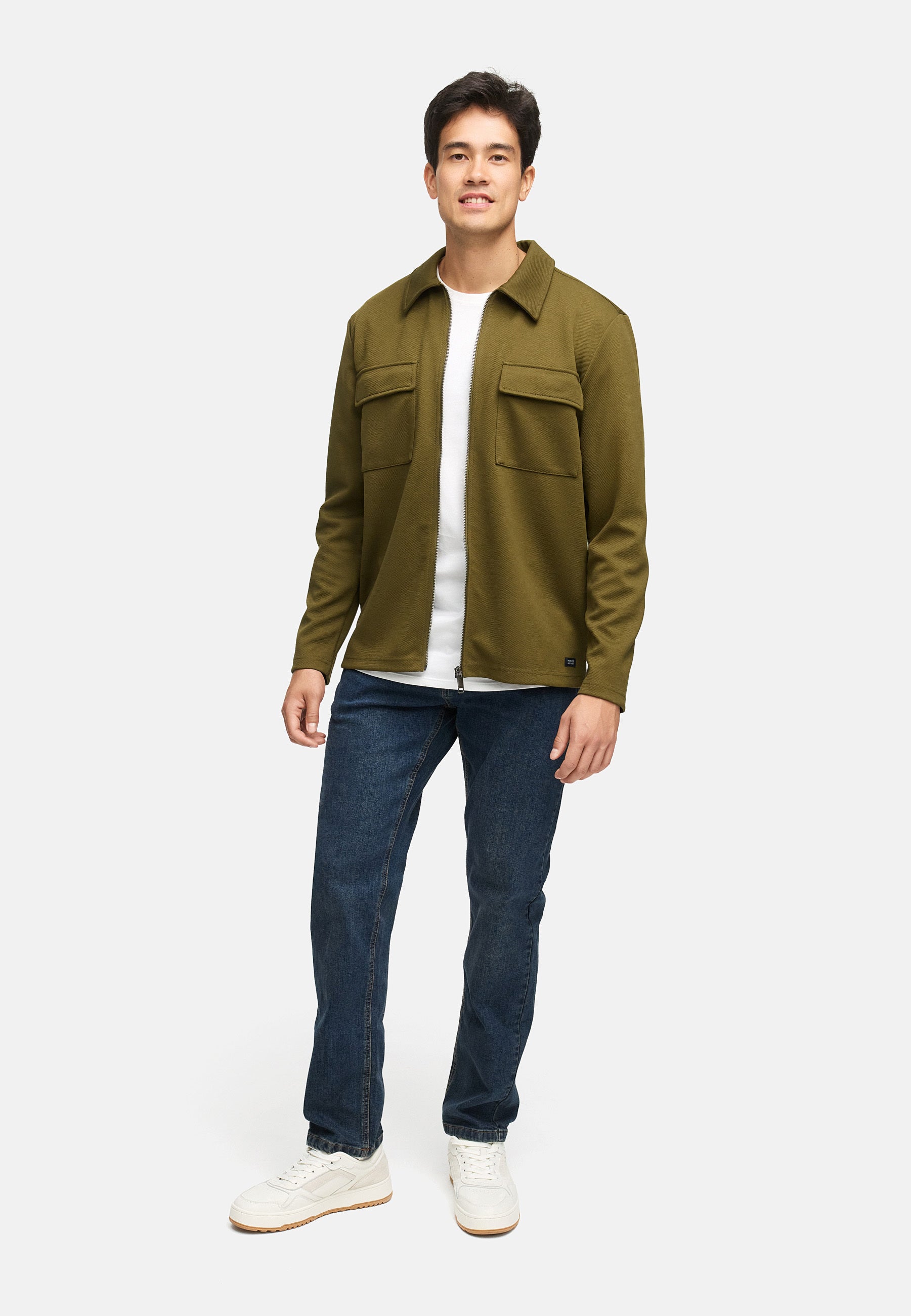 Hemd Langarm INNello Zip Shirt Produktbild
