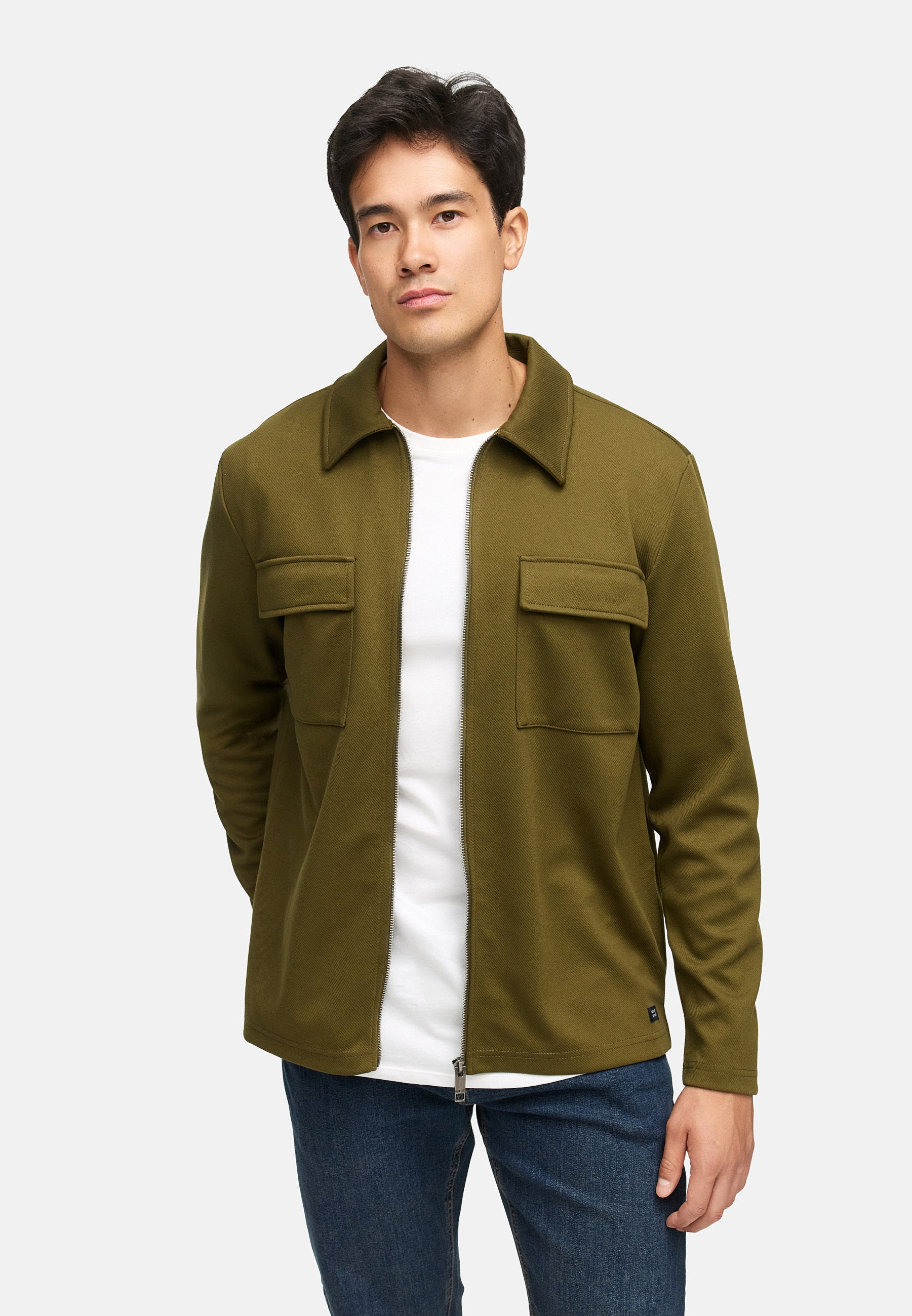 Hemd Langarm INNello Zip Shirt Produktbild