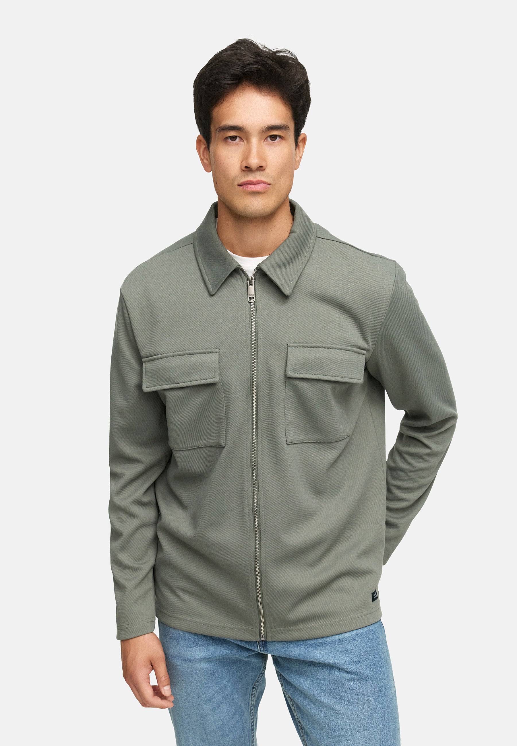 Hemd Langarm INNello Zip Shirt Produktbild