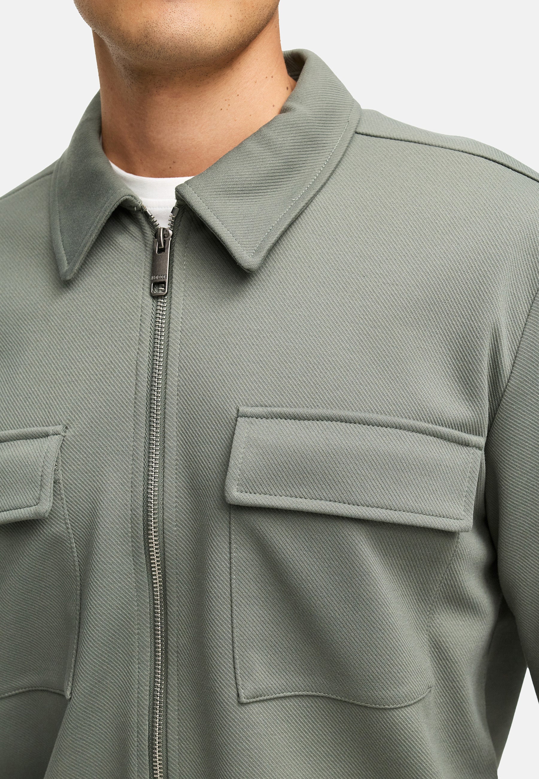Hemd Langarm INNello Zip Shirt Produktbild