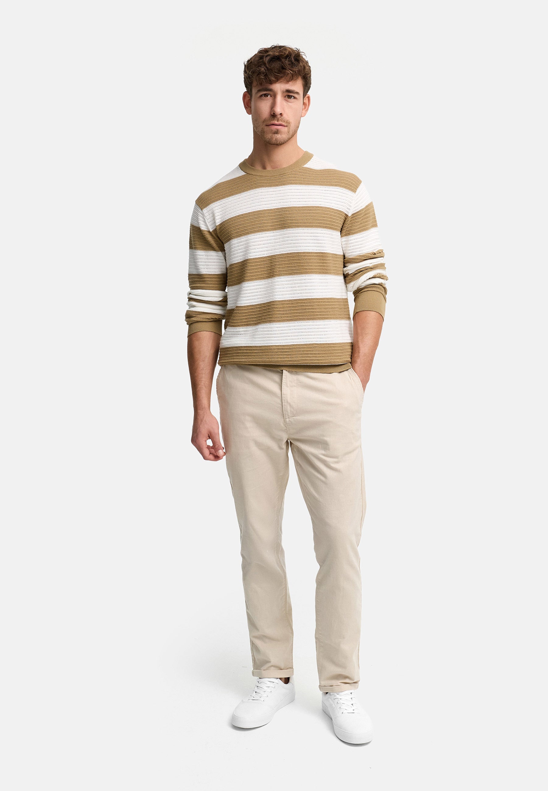 Strickpullover INTidsel O-neck Produktbild