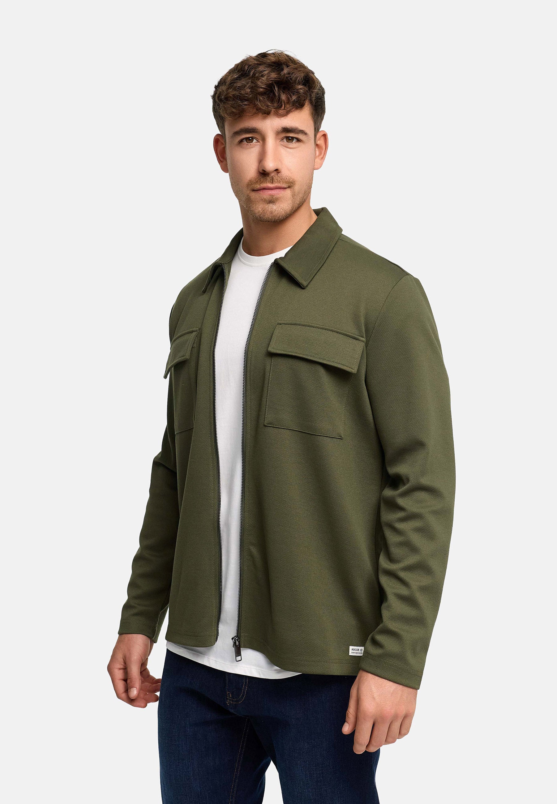 Hemd Langarm INNezzo Zip Shirt Produktbild