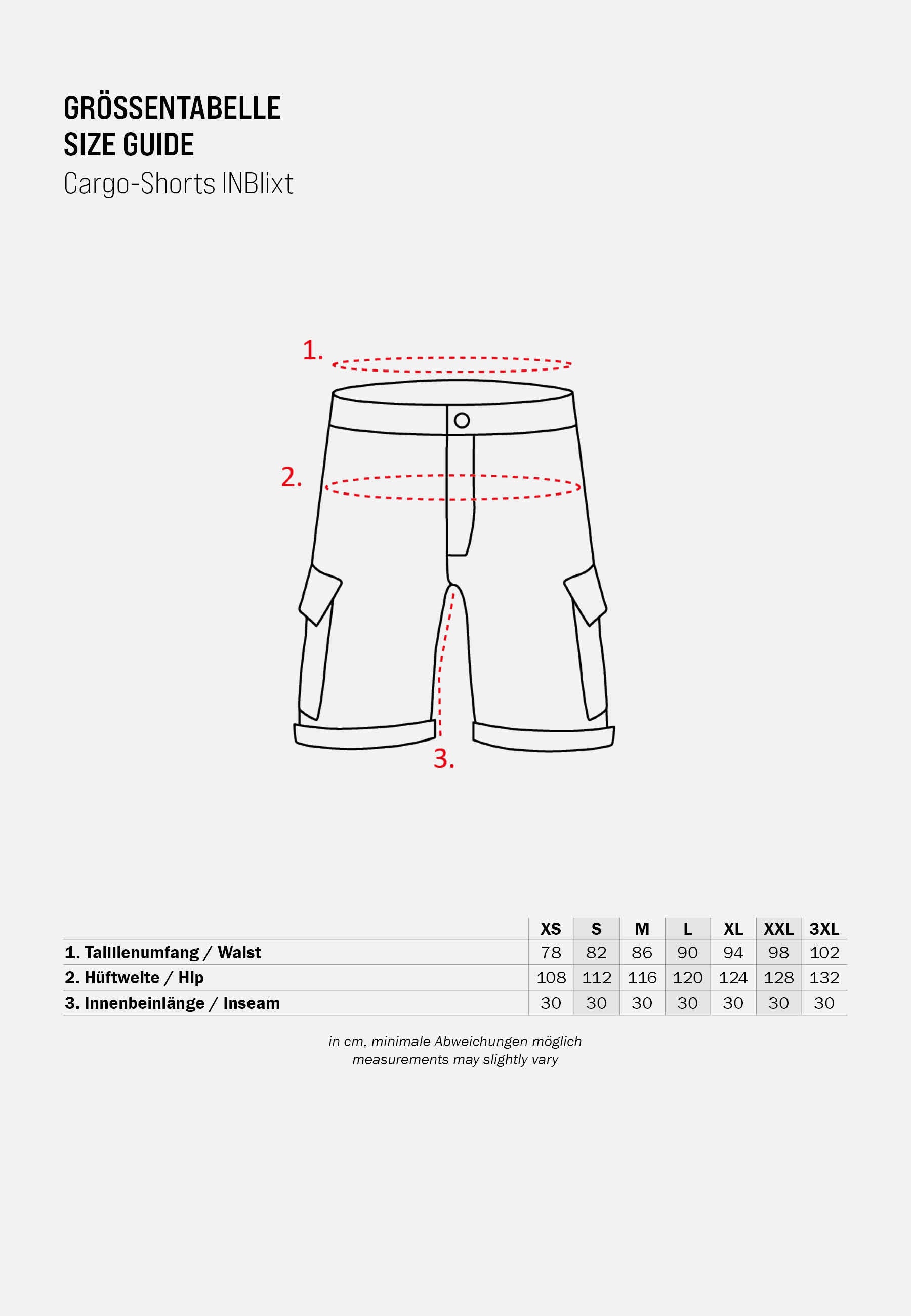 Shorts Cargo Blixt Produktbild