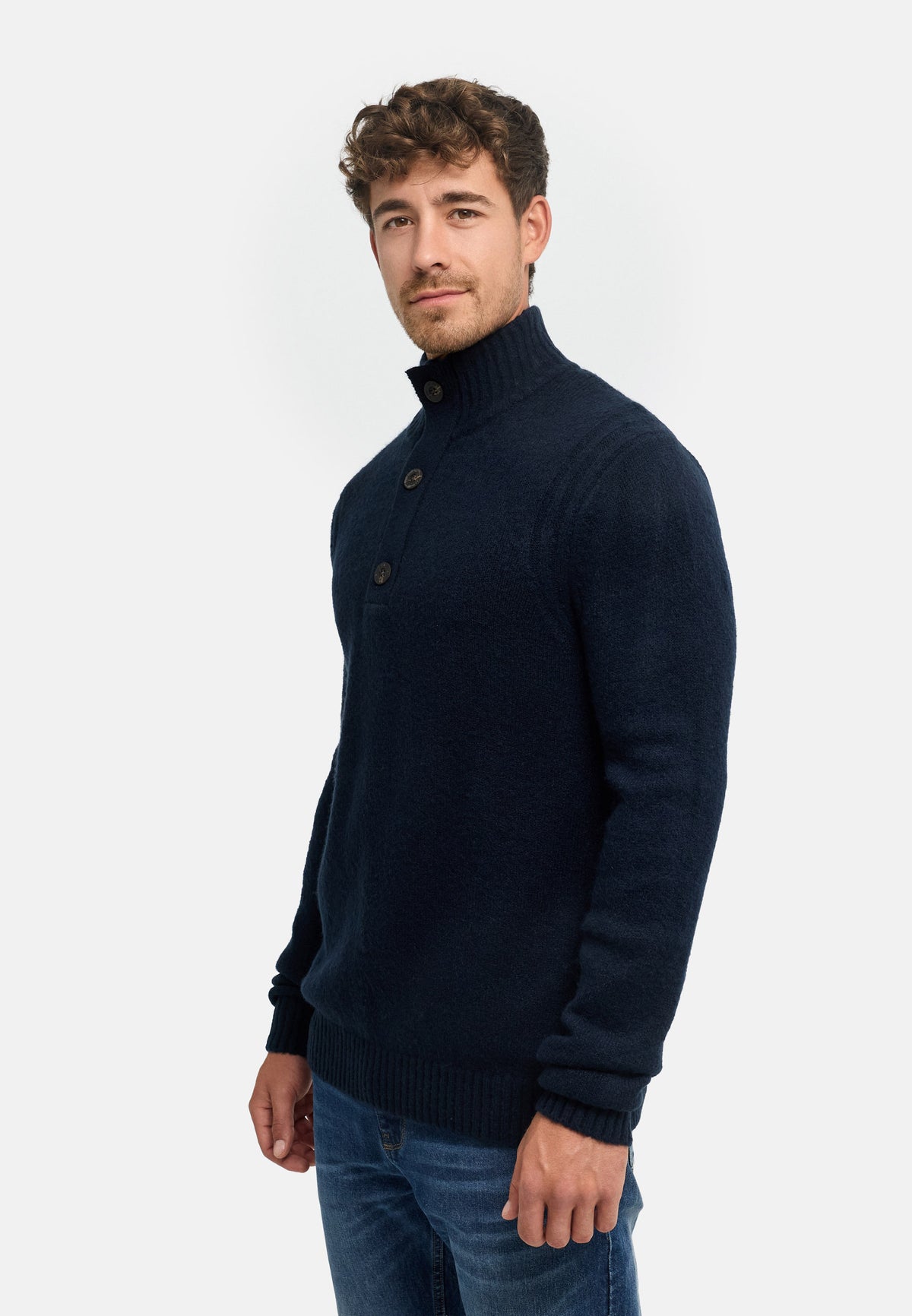 Strickpullover INVest Half placket Produktbild