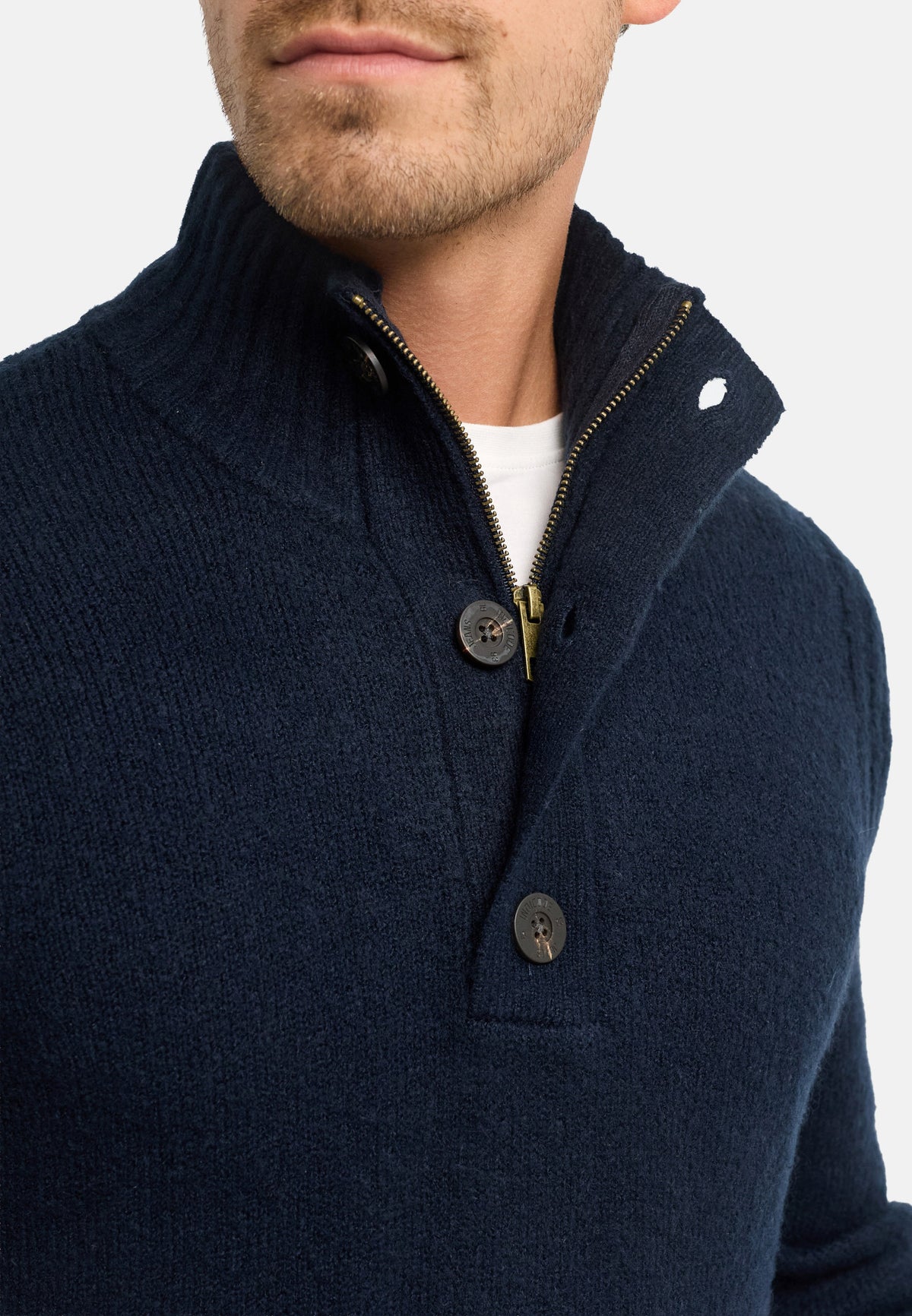 Strickpullover INVest Half placket Produktbild
