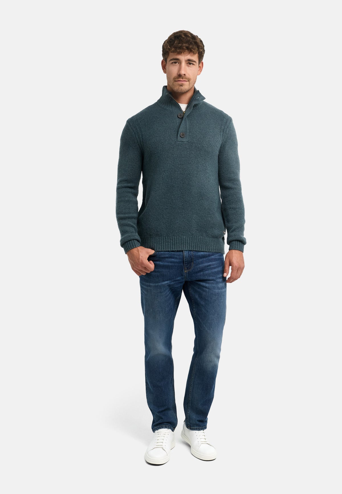 Strickpullover INVest Half placket Produktbild
