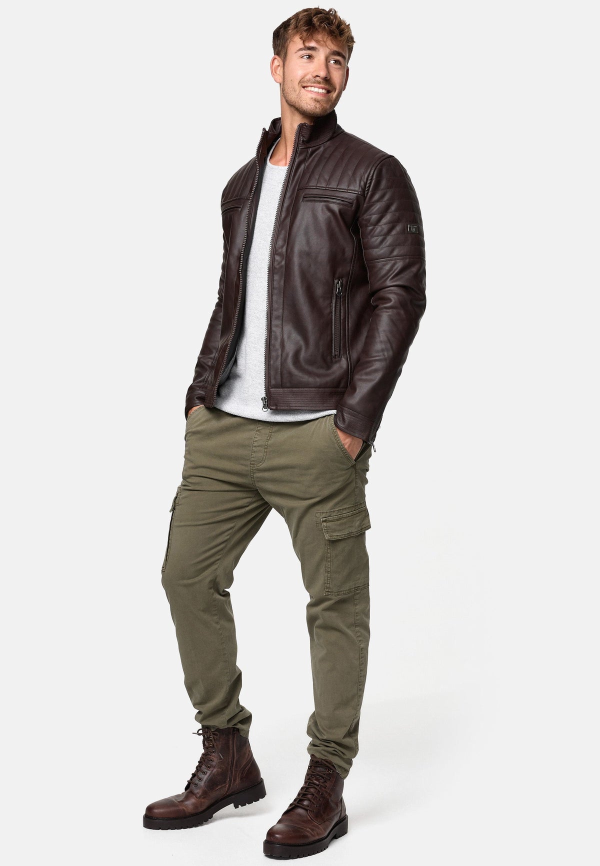Kunstlederjacke Brook Produktbild