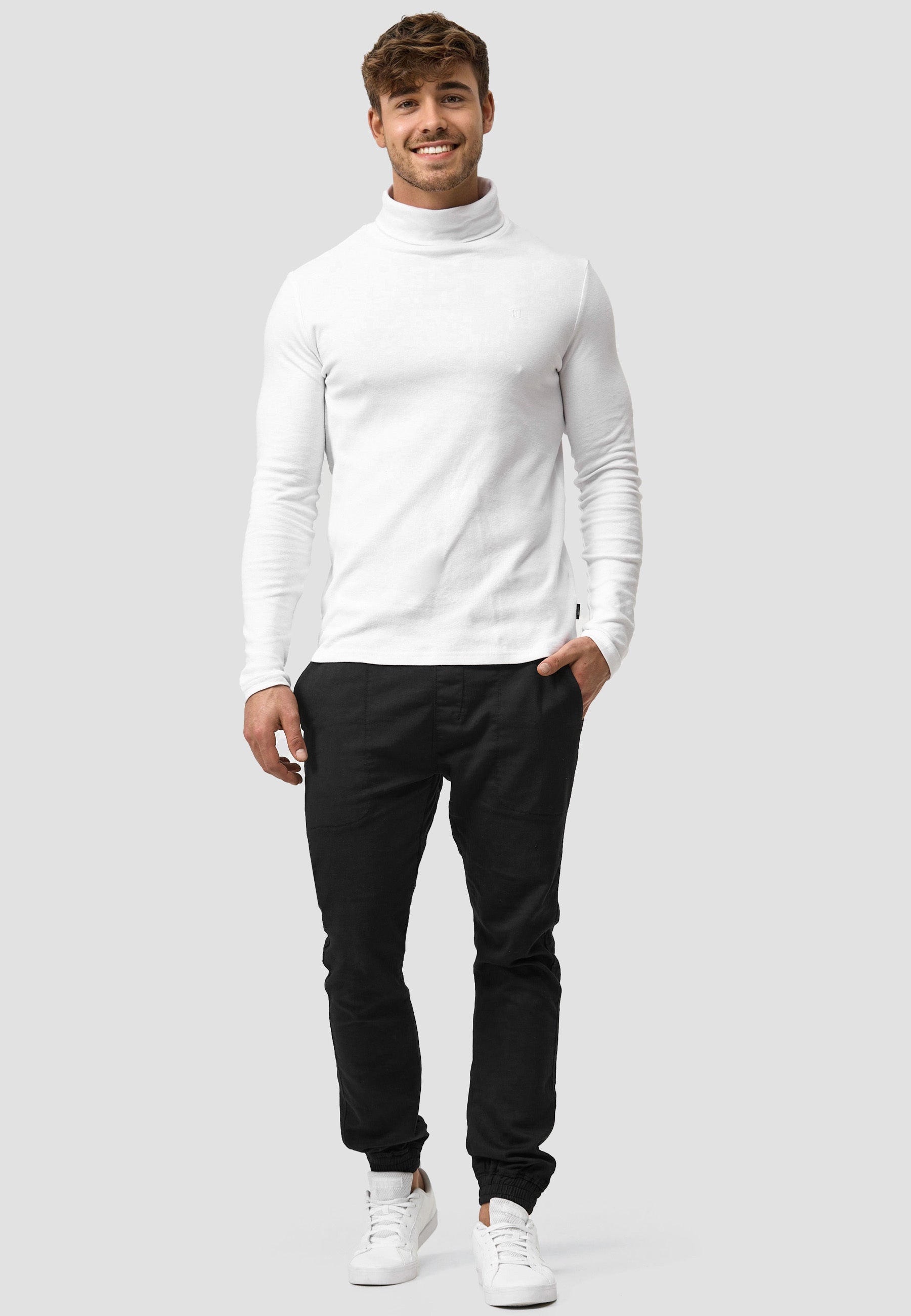 Langarmshirt Rollkragen Eagon Produktbild