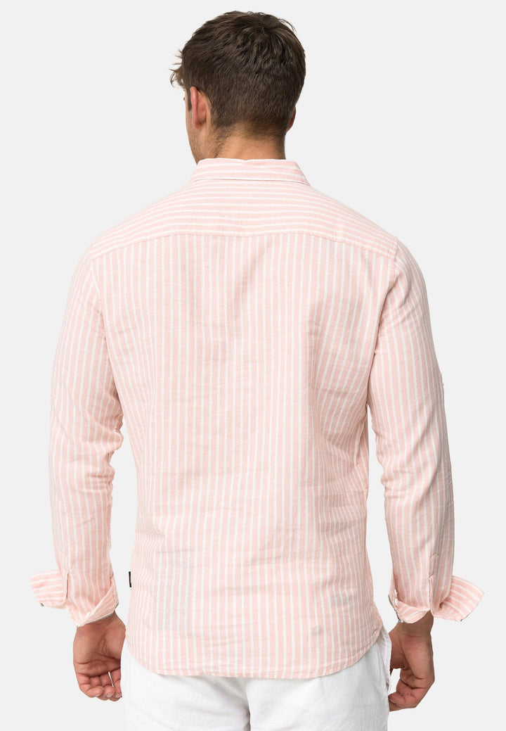 Indicode Herren Brayden Hemd gestreift mit Button-Down-Kragen - INDICODE