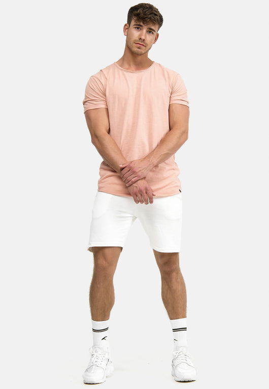 Indicode Men's Willbur Tee Crew Neck T-Shirt Made from 100% Cotton