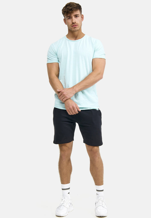 Indicode Men's Willbur Tee Crew Neck T-Shirt Made from 100% Cotton