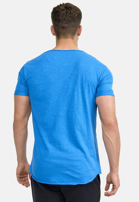 Indicode Men's Willbur Tee Crew Neck T-Shirt Made from 100% Cotton