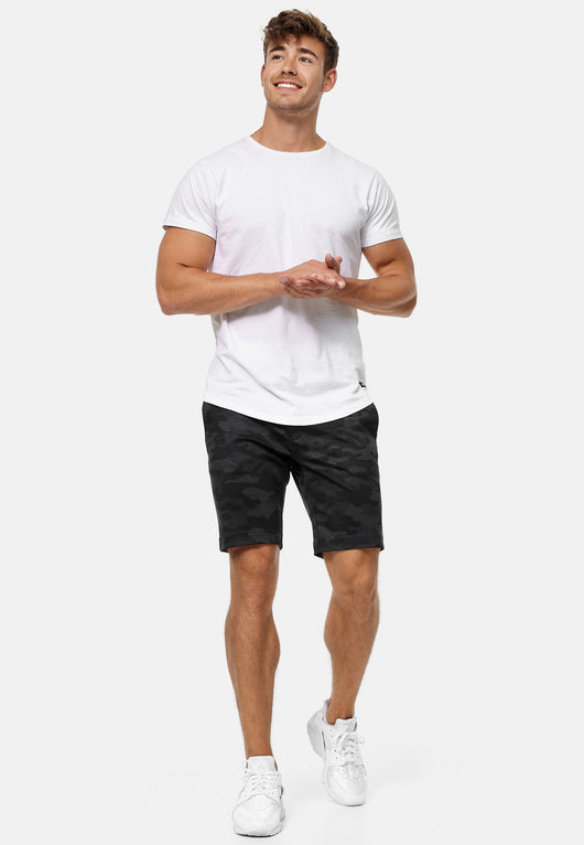 Indicode men's Aalborg chino shorts with 4 pockets made of viscose stretch