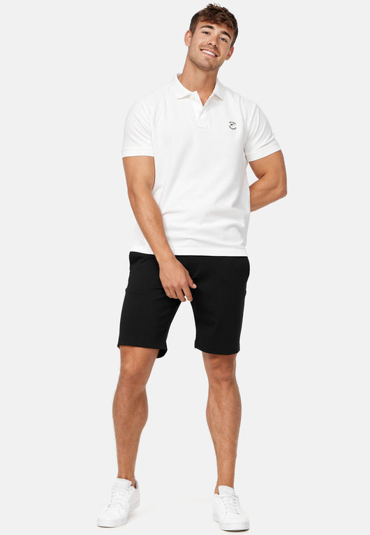 Indicode men's Aalborg chino shorts with 4 pockets made of viscose stretch