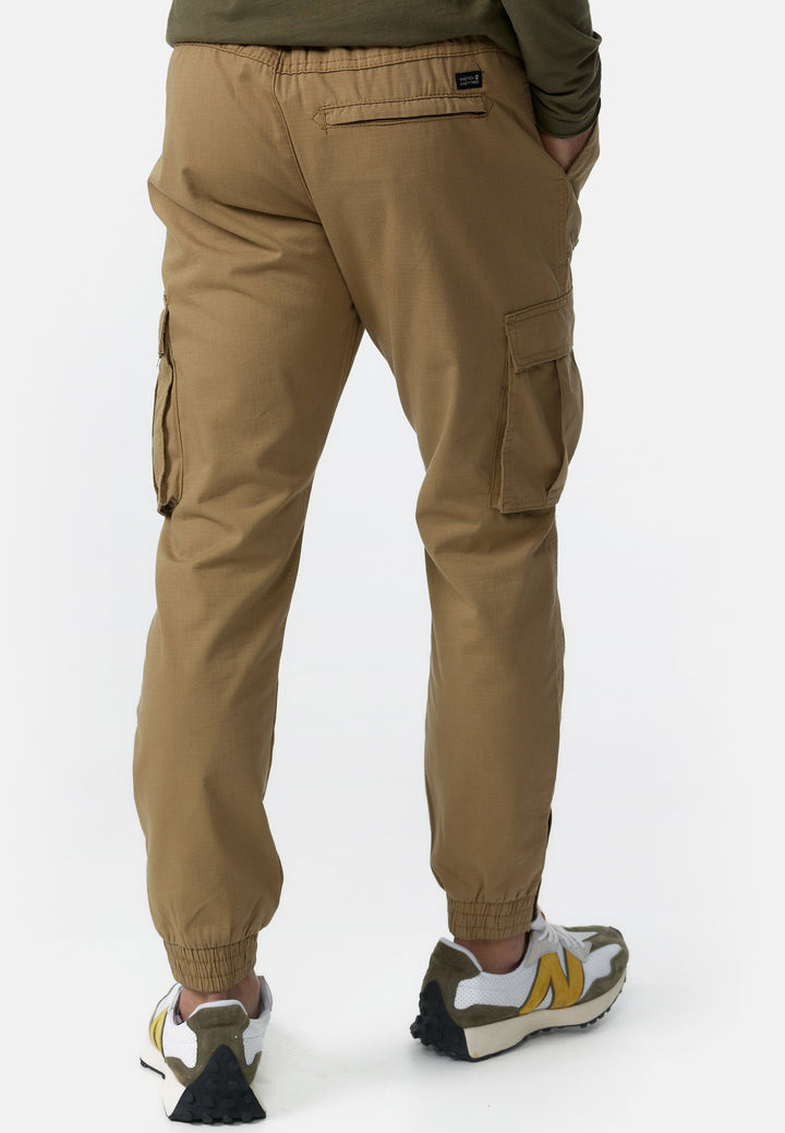 Indicode Herren Leonard Cargohose aus Baumwoll-Mix mit 5 Taschen - INDICODE