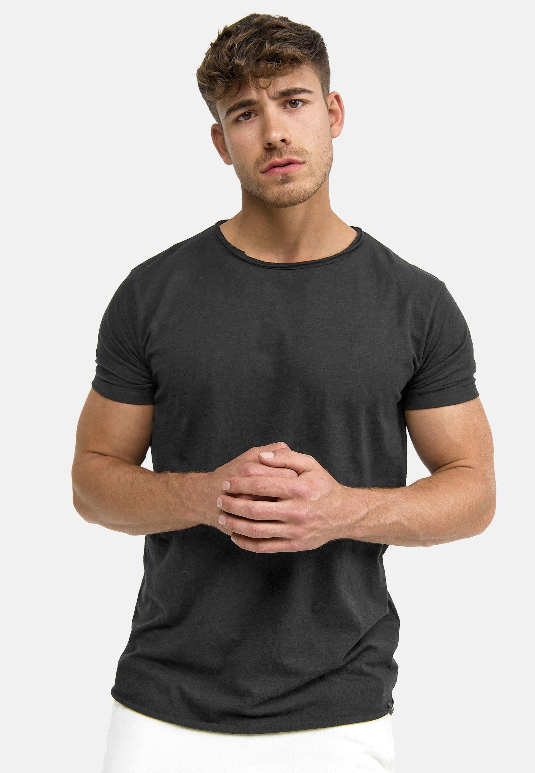 Indicode Men's Willbur Tee Crew Neck T-Shirt Made from 100% Cotton –  INDICODE
