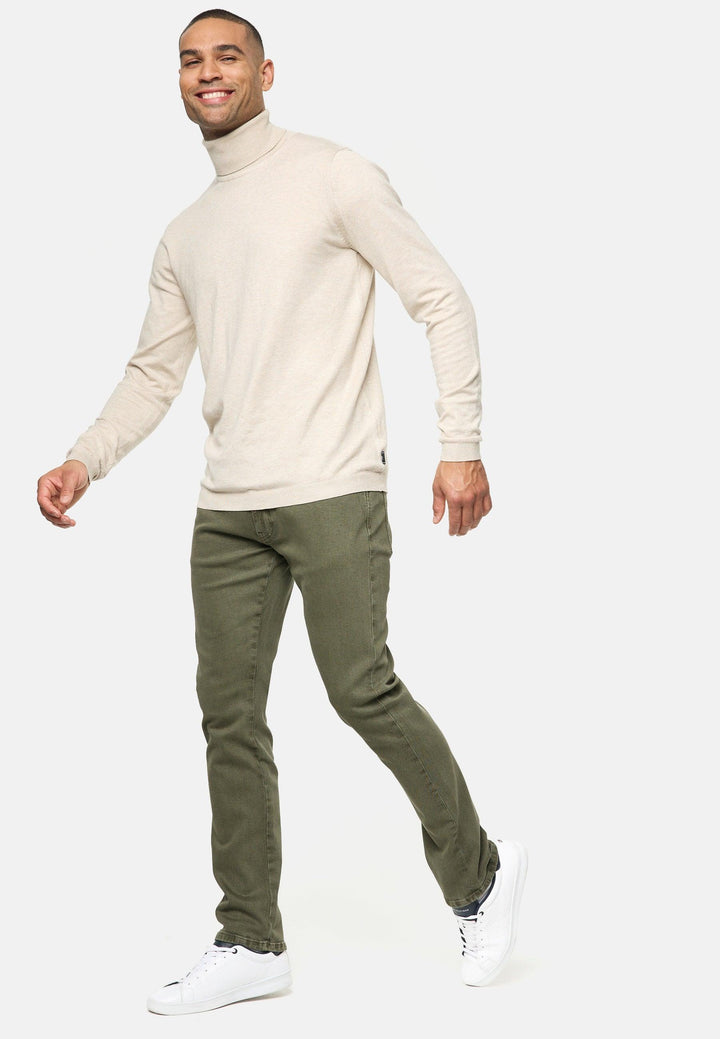 Indicode Herren INSamario Jeanshose aus 99% Baumwolle mit 5 Taschen - INDICODE