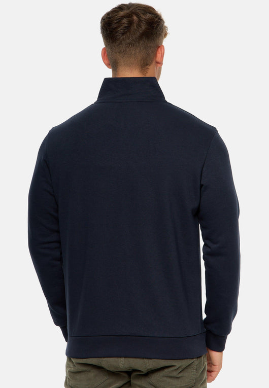 Indicode Herren INBrandt Sweatshirt mit Stehkragen - INDICODE