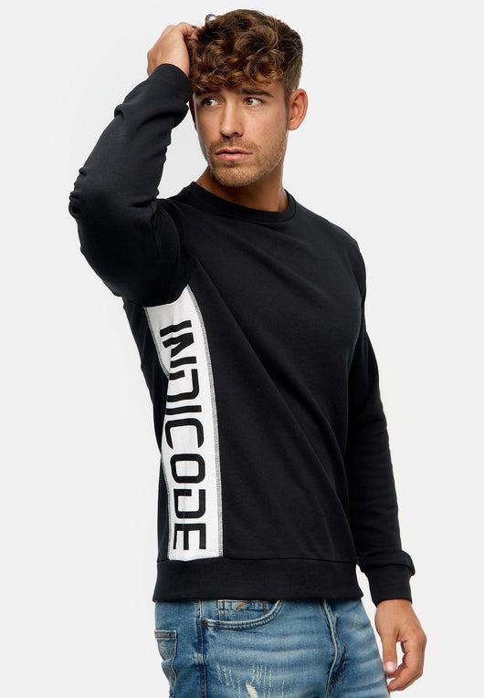 Indicode Herren INNilon Sweatshirt mit Rundhals - INDICODE