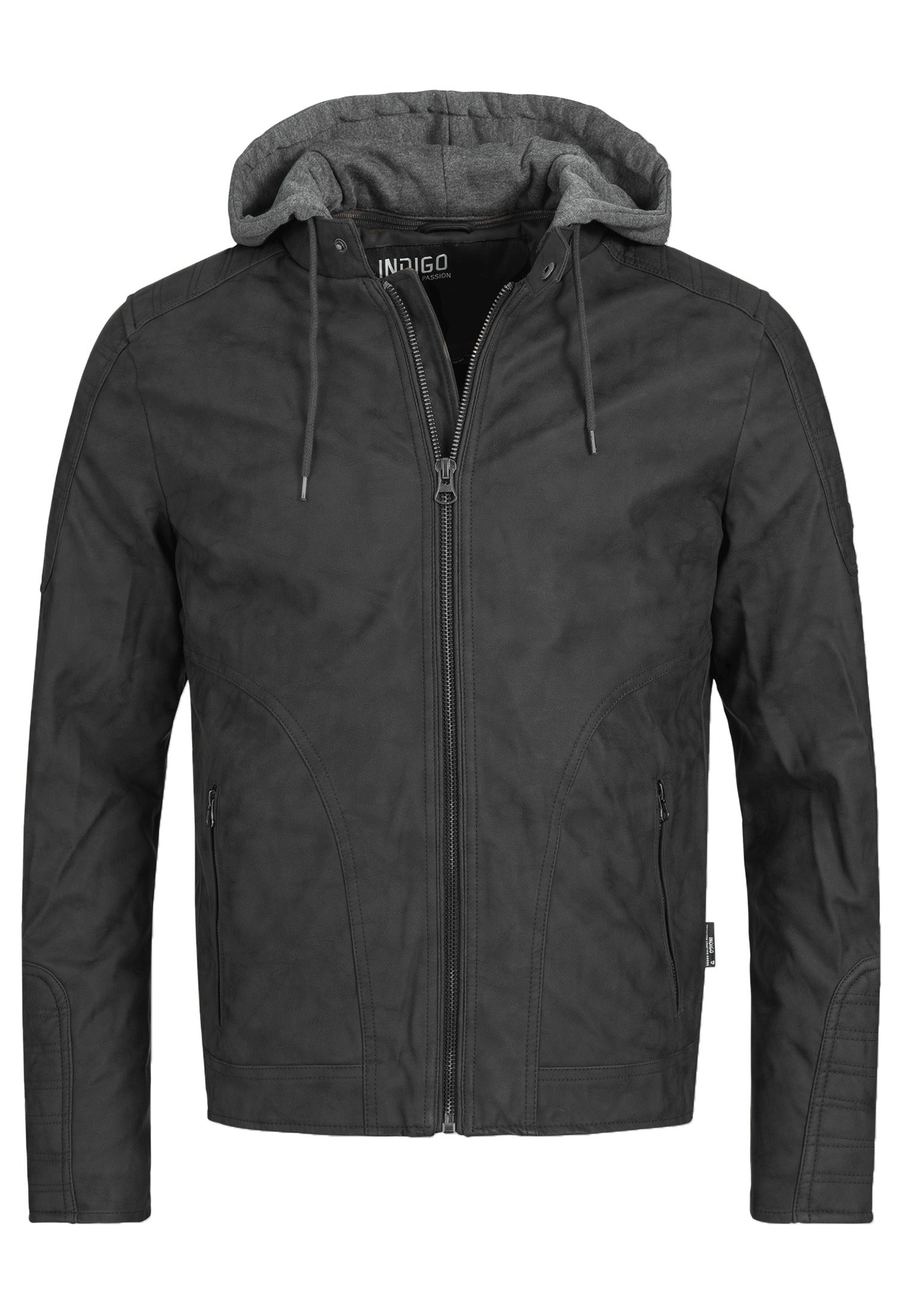 Indicode Jeans Kunstlederjacke Kunstlederjacke Miguel – INDICODE