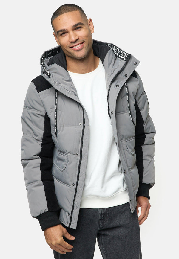 Indicode Herren INJakobe Winterjacke mit Kapuze - INDICODE