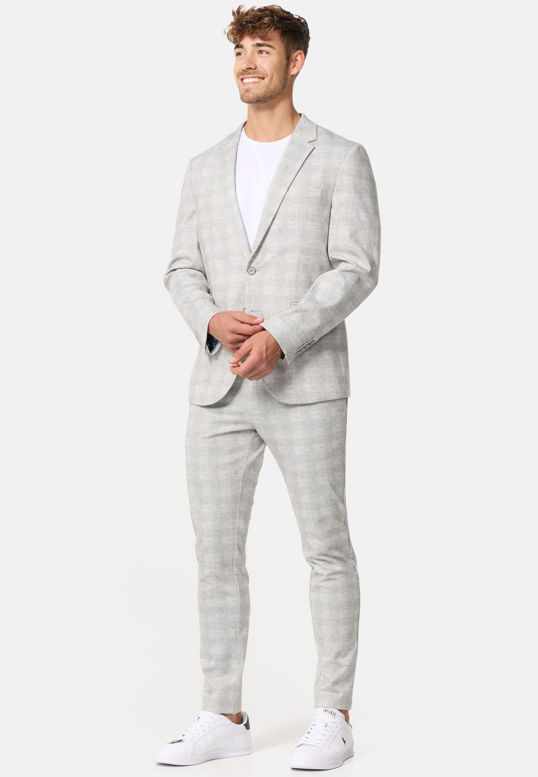 Utcoco Cropped Anzughose Für Herren – Schmale Passform, Knöchellang, Vielseitig Für Lässige & Elegante Anlässe