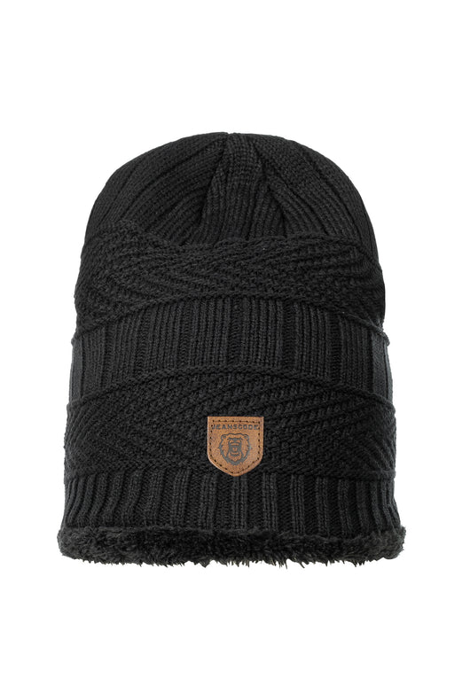 Indicode Men's Siracusa Winter Set Hat & Scarf with Fleece Lining (Teddyfleece)