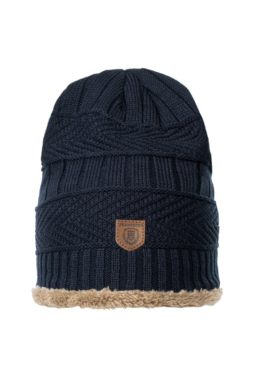 Indicode Men's Siracusa Winter Set Hat & Scarf with Fleece Lining (Teddyfleece)