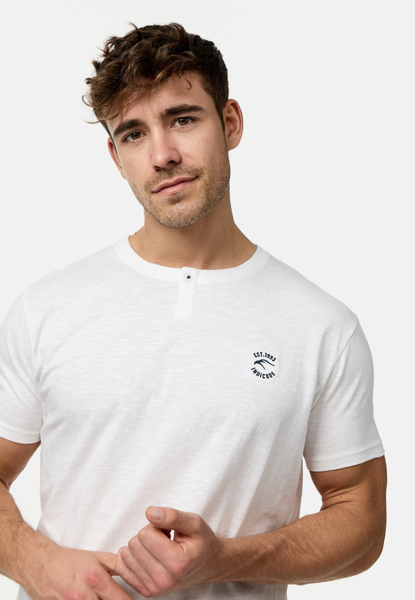 Indicode Herren INAnsel T-Shirt  aus 100% Baumwolle