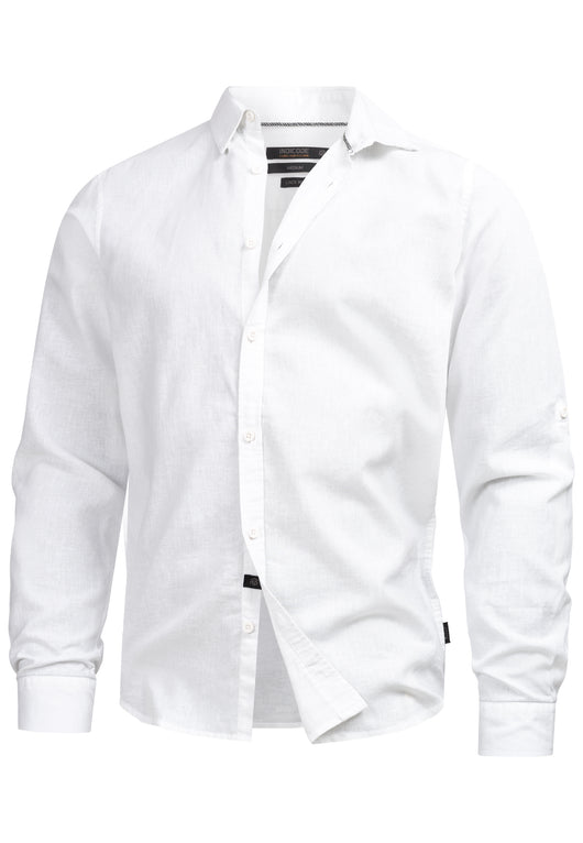 Indicode Herren Brayden Hemd gestreift mit Button-Down-Kragen