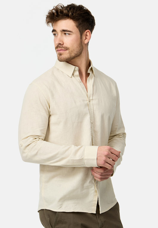 Indicode Herren Brayden Hemd gestreift mit Button-Down-Kragen