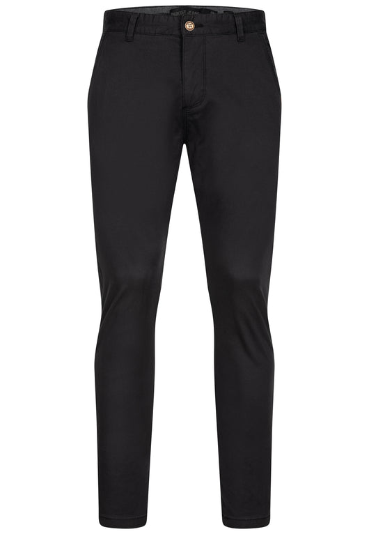 Indicode Herren Cherry Chinohose aus Baumwolle