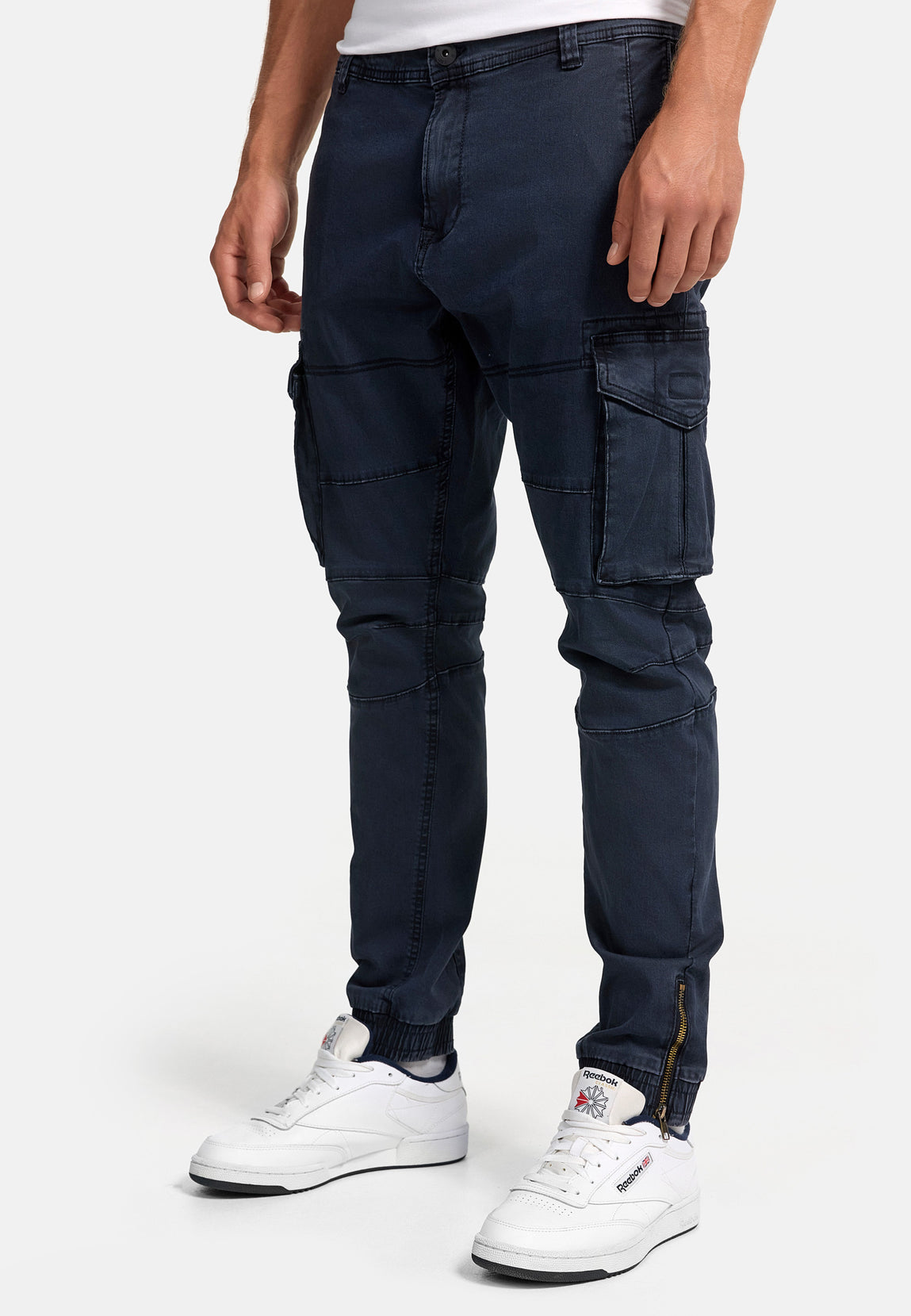 Indicode Men's Alex 6 Pocket Cotton Cargo Pants – INDICODE