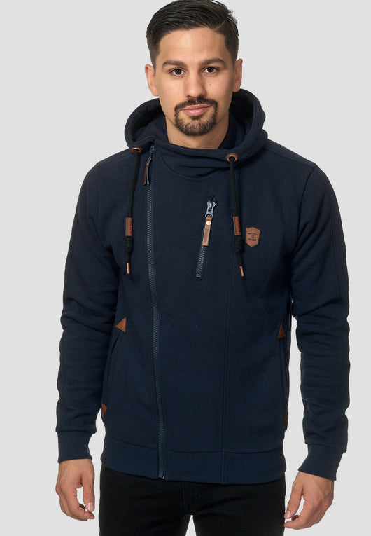 Indicode Men's Elm Hooded Sweat Jacket