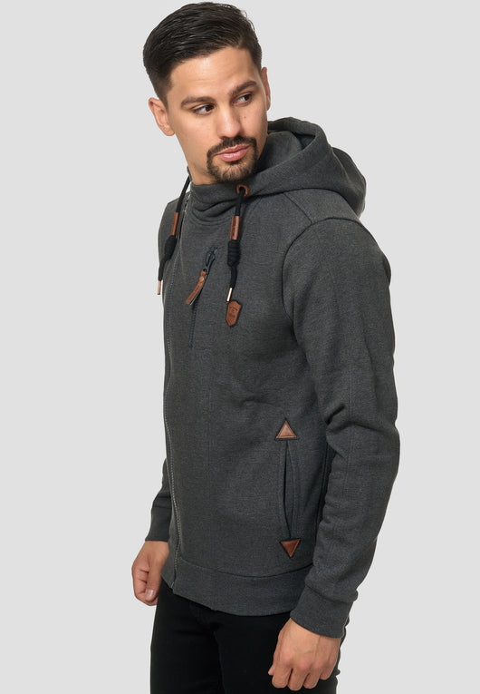 Indicode Men's Elm Hooded Sweat Jacket