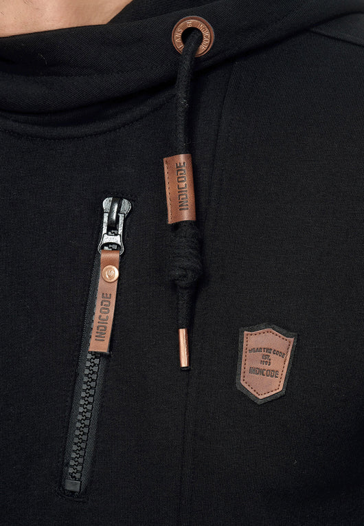 Indicode Men's Elm Hooded Sweat Jacket