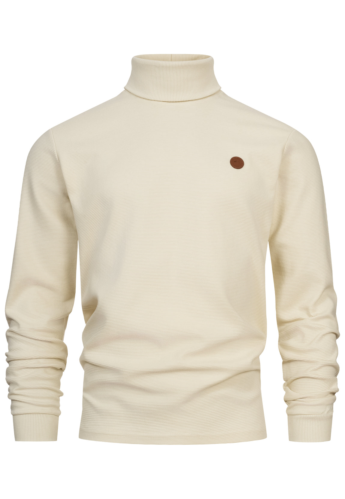 Indicode Langarmshirt Rollkragen Langarmshirt Longsleeve