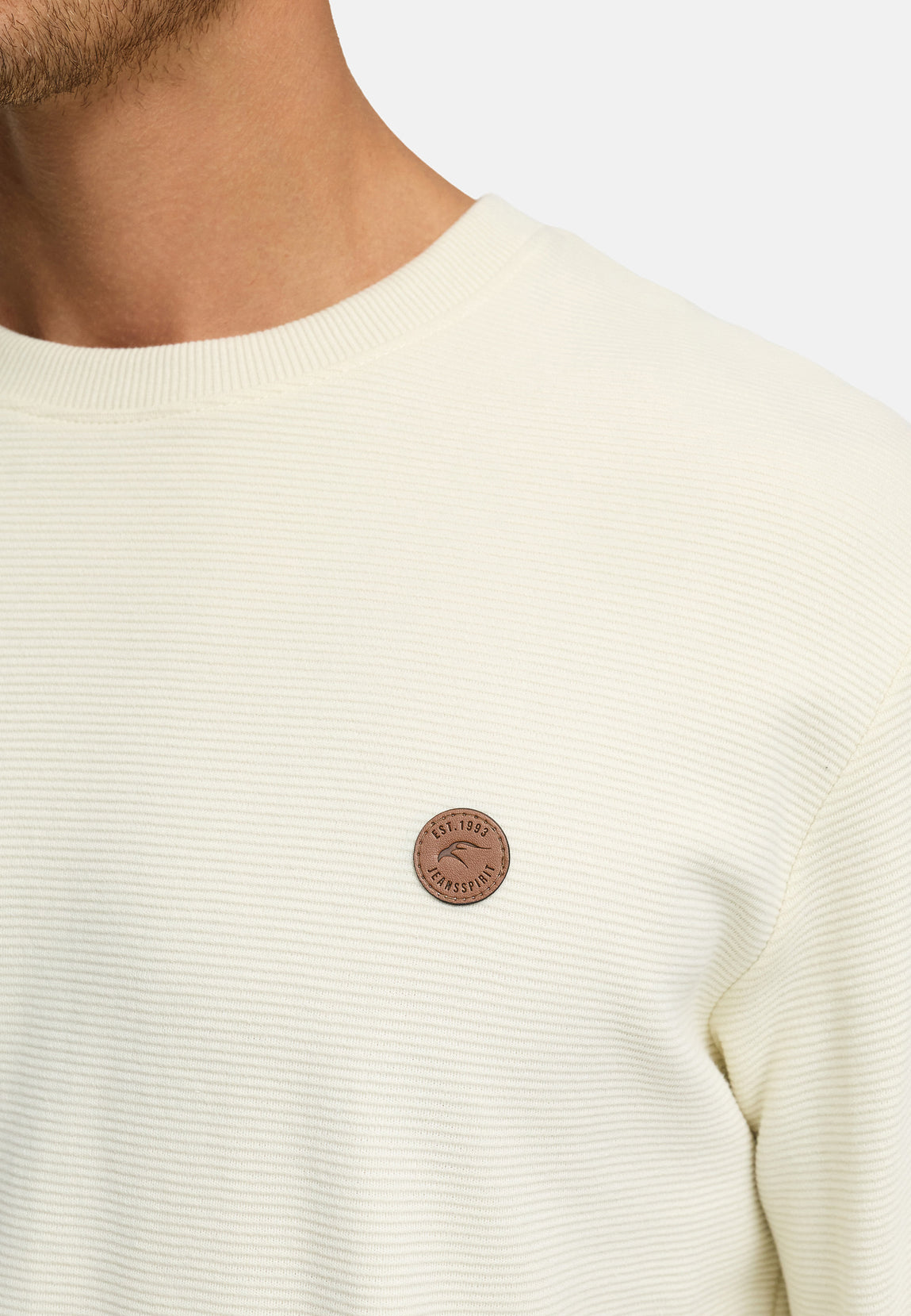 Indicode Herren Sweatshirt INGuadalupe - Baumwoll Pullover Mit Rundhalsausschnitt