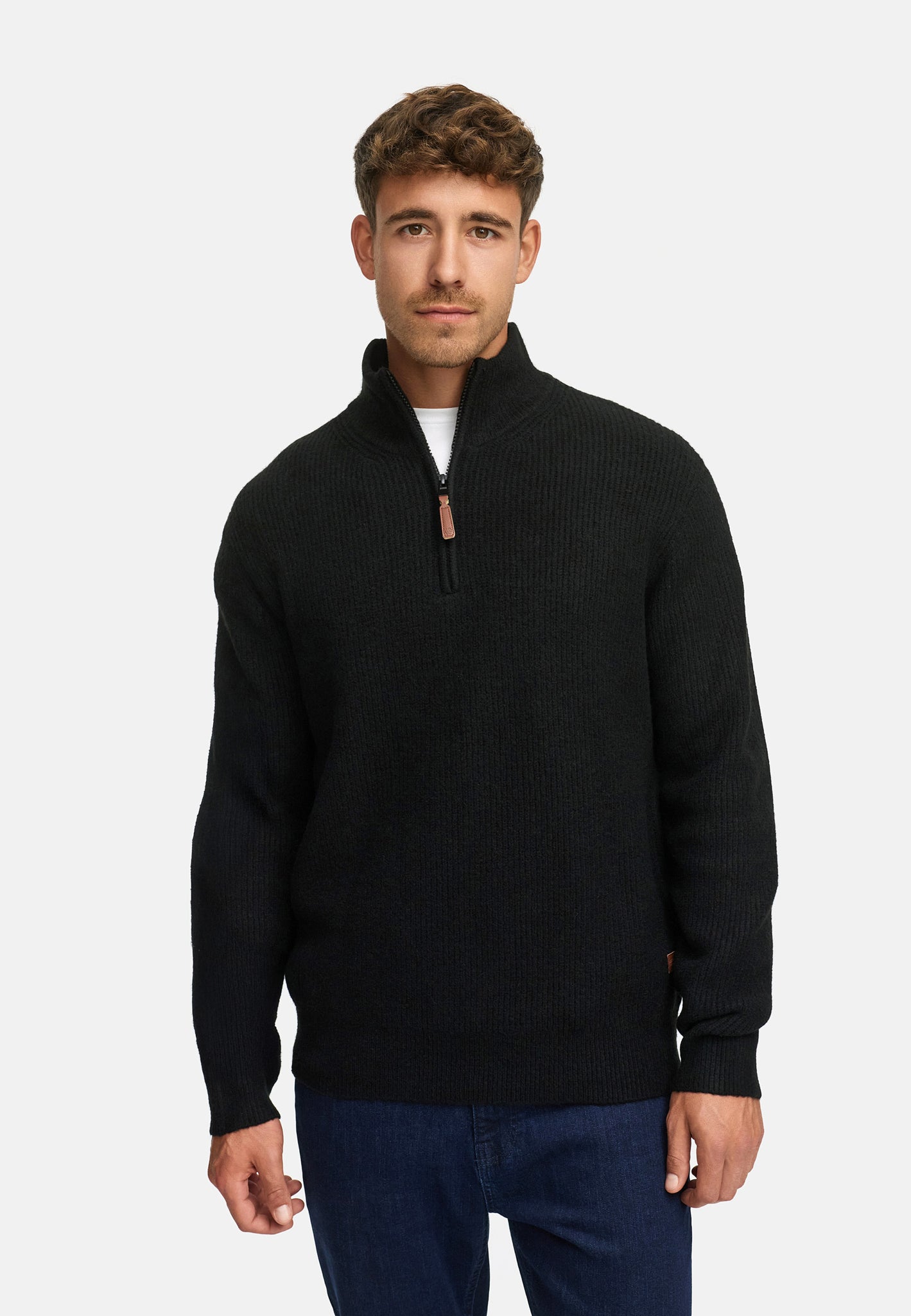 Strickpullover INPeace Half Zip