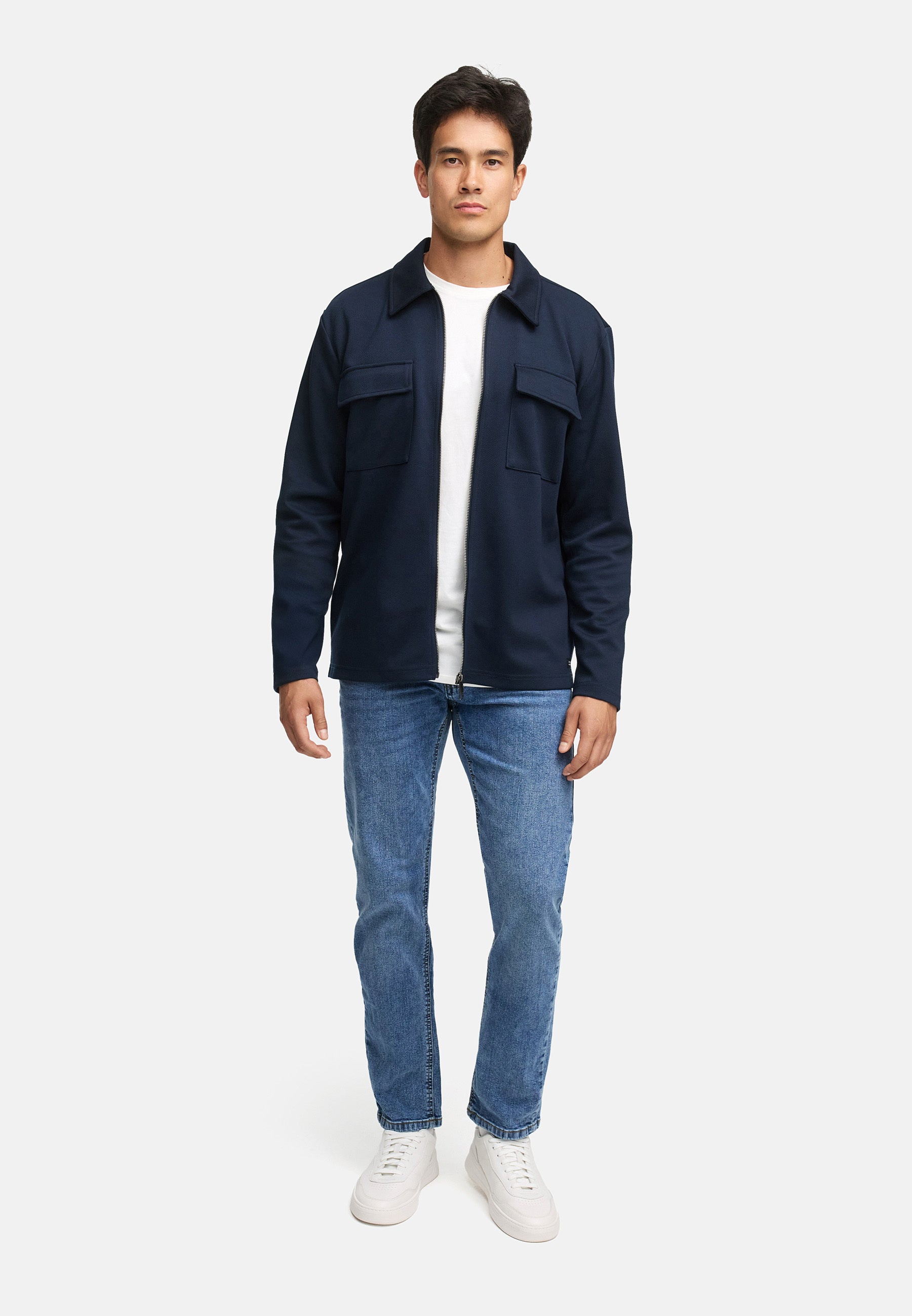 Hemd Langarm INNello Zip Shirt Produktbild