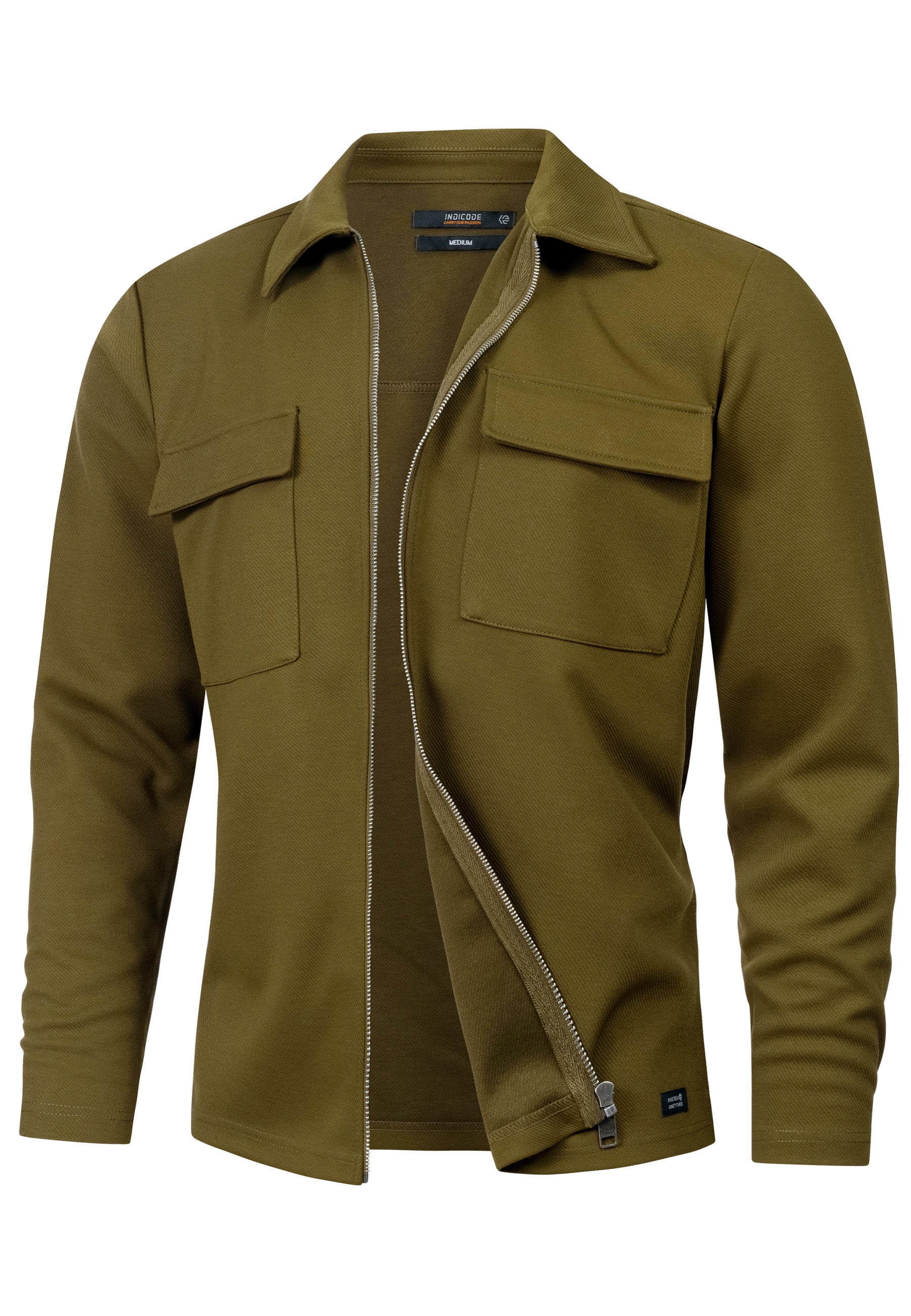 Hemd Langarm INNello Zip Shirt Produktbild