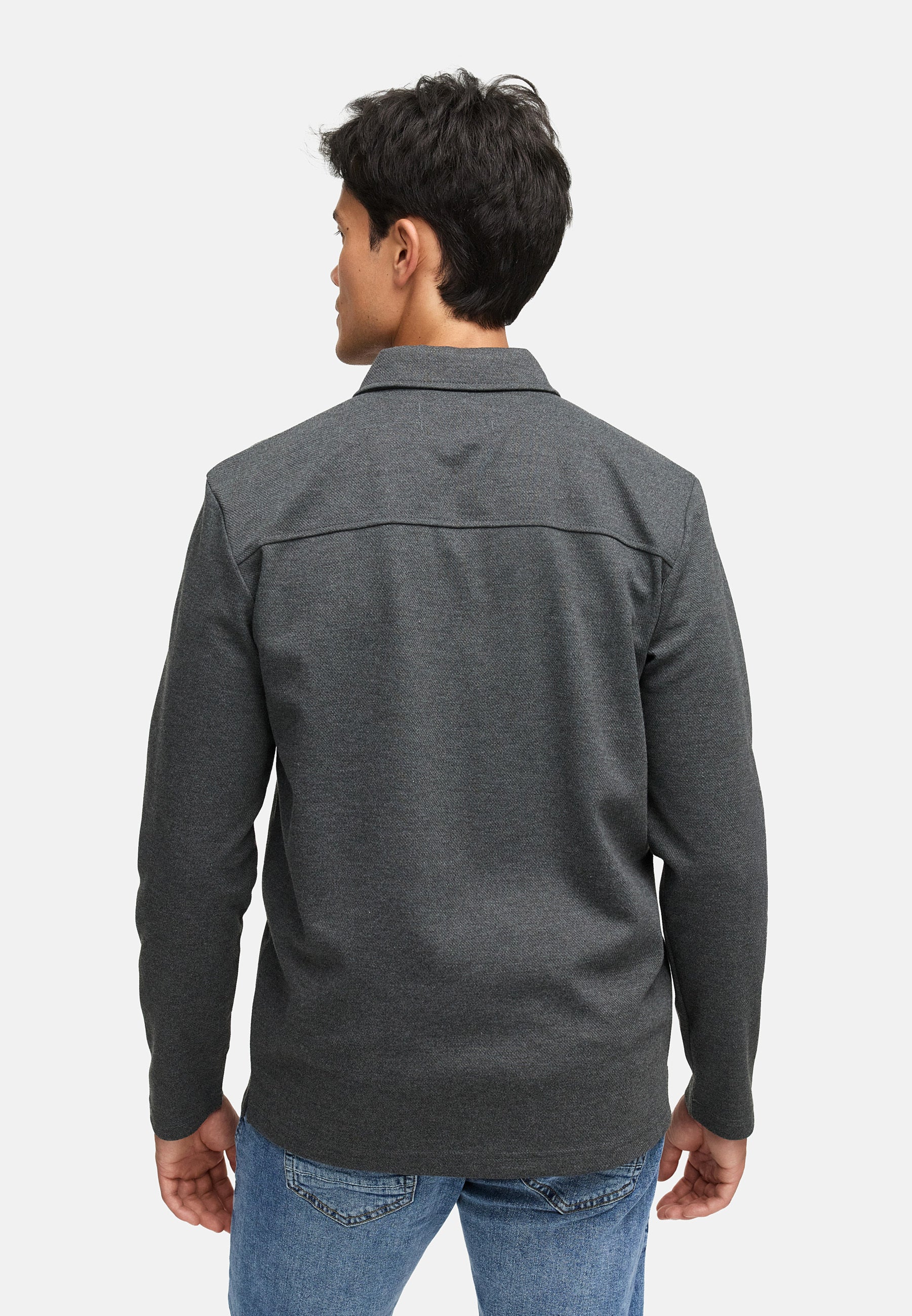 Hemd Langarm INNello Zip Shirt Produktbild