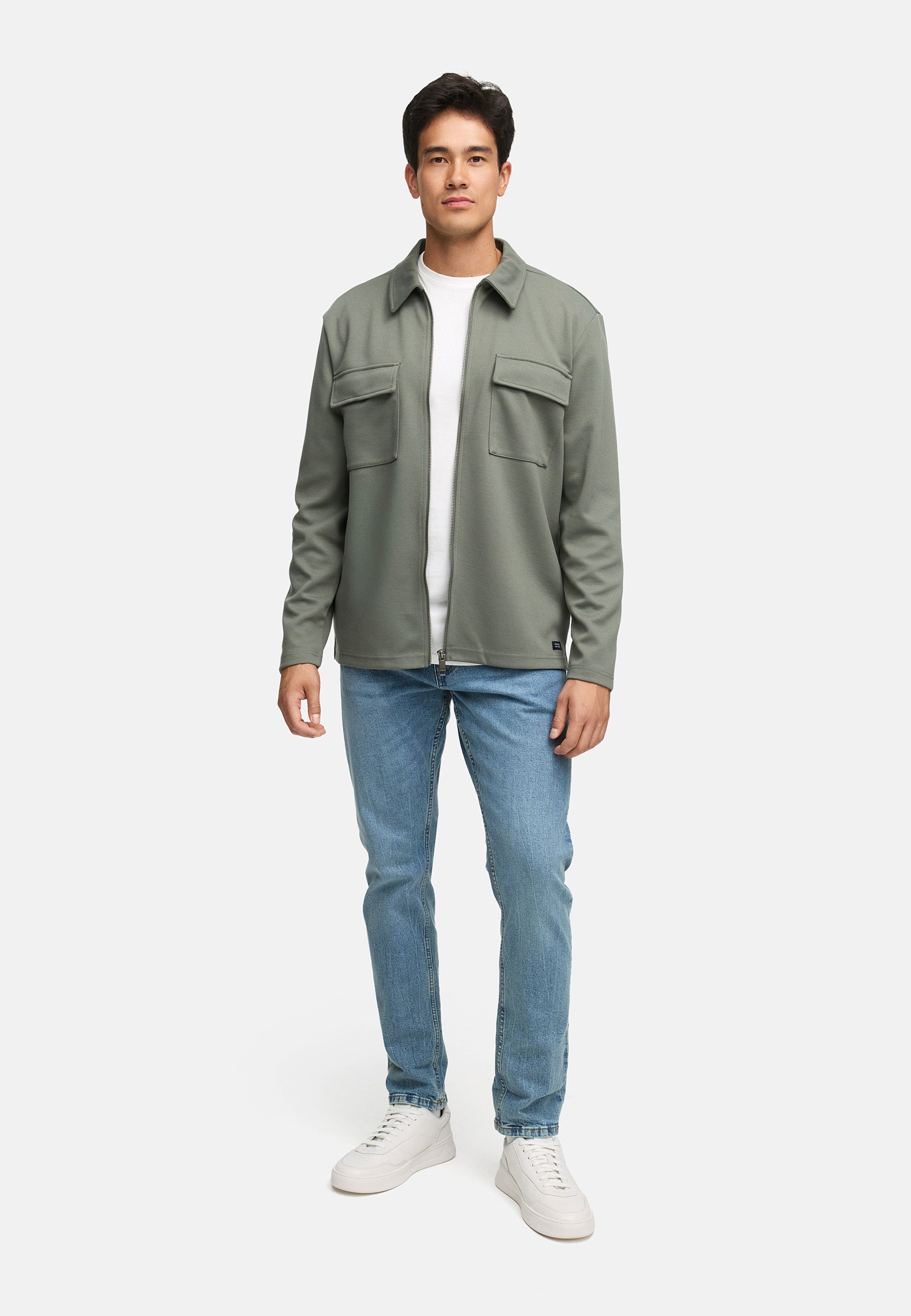 Hemd Langarm INNello Zip Shirt Produktbild