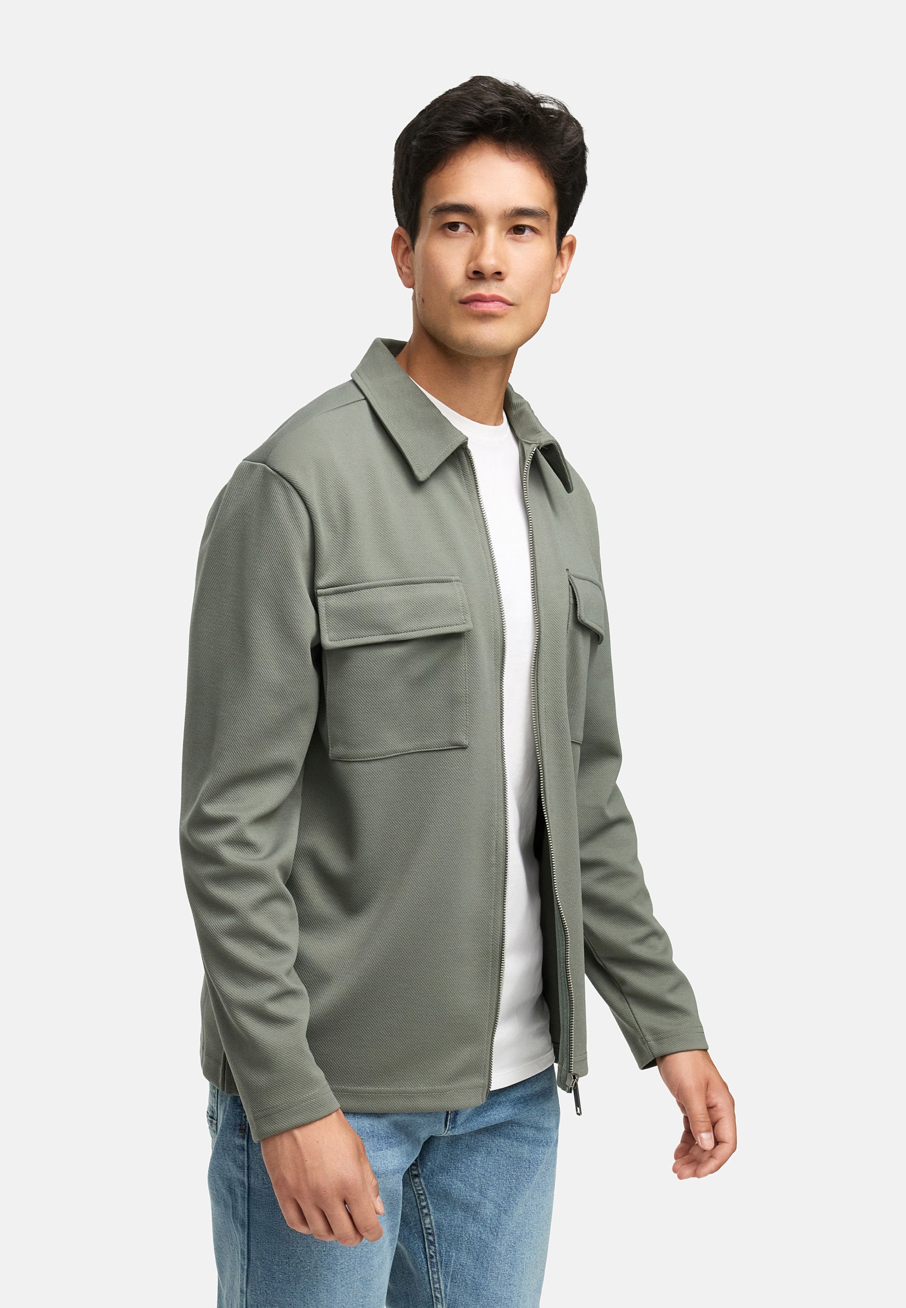 Hemd Langarm INNello Zip Shirt Produktbild